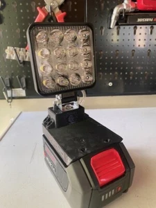 LAMPADA LAVORO FARETTO LED BATTERIA WURTH M-CUBE CON INTERRUTTORE ON/OFF - Imagen 1 de 6