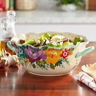 The Pioneer Woman Sweet Romance Blossom 9.9-Inch Serving Bowl with Handles