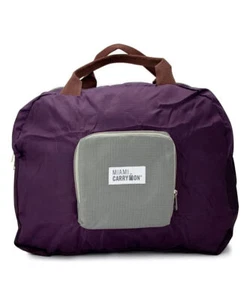 New Miami Women's Carry-On Foldable HandBag Purple - Picture 1 of 9