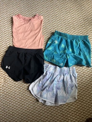 批量 4 件 女孩 10/12 运动服 — 第 1/4 张图片