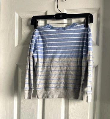 Camiseta Polo Ralph Lauren Niños Pequeños Manga Larga Gris Jaspeado Talla 5 100% Algodón Foto 1 de 4