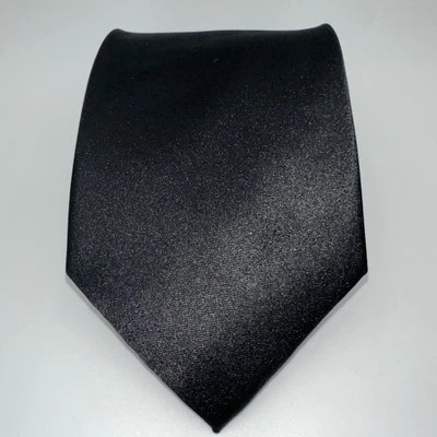 Corbata Corbata Negra Sólida Romario Manzini 58" Clásica Foto 1 de 4