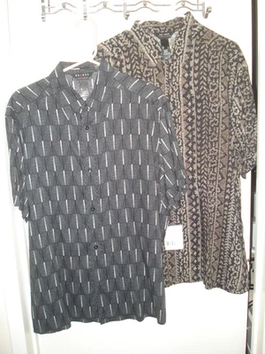Men's Axcess LOT OF 2 (L) Short Sleeve shirts (New) with and without tags - Image 1 of 4