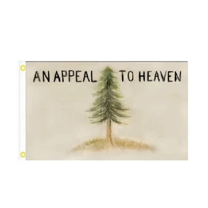 Appeal to Heaven Flag 3x5 ft Pine Tree - Washington's Cruisers Vintage American - Picture 1 of 5