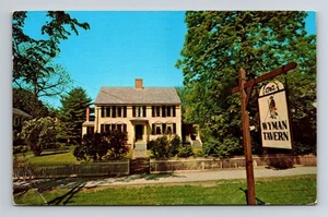 Keene NH-New Hampshire Historic Wyman Tavern Antique c1976 Vintage Postcard - Picture 1 of 2