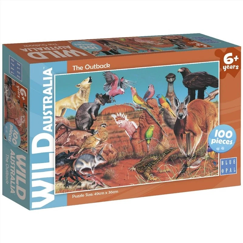 Blue Opal Wild Australia The Outback 100pc Puzzle 01977
