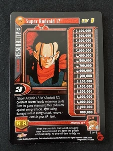 Super Android 17 95 Alt Foil Limited Dragonball GT Score Z - Picture 1 of 2
