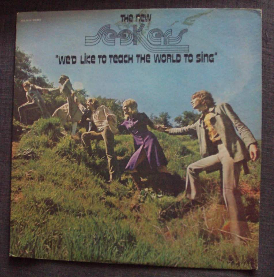 NEW SEEKERS We'd Like To Teach The World To Sing LP early-70's pop  - Изображение 1 из 1