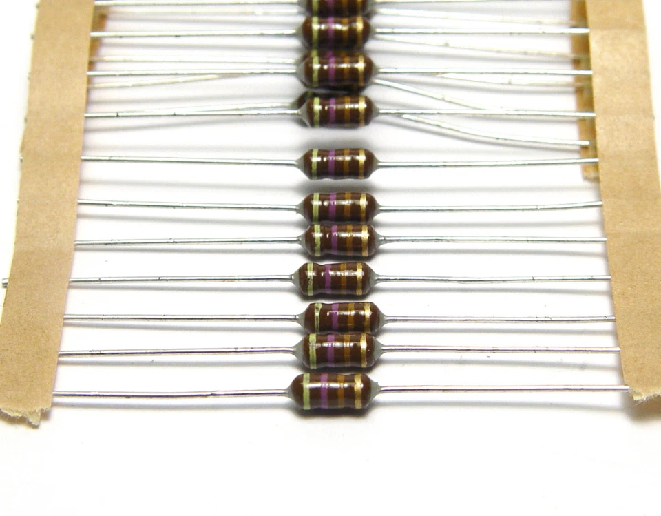 20x S+M HF / Entstör-Drossel 470 µH, 170 mA, Ferritkerndrossel, 2 MHz, axial - Image 1 of 1
