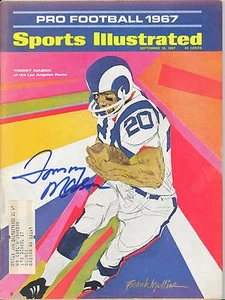 Tommy Mason Los Angeles Rams Signed Sports Illustrated 9/18/67 COA DECEASED - Picture 1 of 1