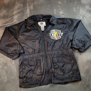 Vtg 90s Looney Tunes Tweety Outdoor Gear Windbreaker Rain Jacket Youth Size 7 - Picture 1 of 7