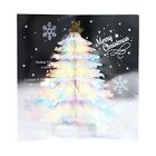 Christmas Tree Music Card Exquisite Holiday Greeting Cards 3D Popup Designed
