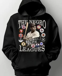 NEGRO LEAGUES HOODIE, HOODED SWEATSHIRT. Negro League Baseball Apparel Tee. - Picture 1 of 2