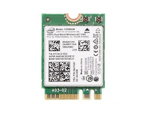 Lenovo IBM 00JT497 Intel Wireless-AC 3165NGW Bluetooth WiFi Card NGFF Wlan BT... - Picture 1 of 2