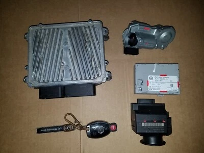 MERCEDES BENZ E350 CLK350 2006-2009 ECM ECU MOTOR COMPUTADORA INTERRUPTOR LLAVE Foto 1 de 4
