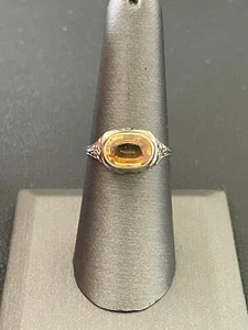 14K White Gold 2.00ct Yellow Sapphire Ring (I20) - Picture 1 of 9