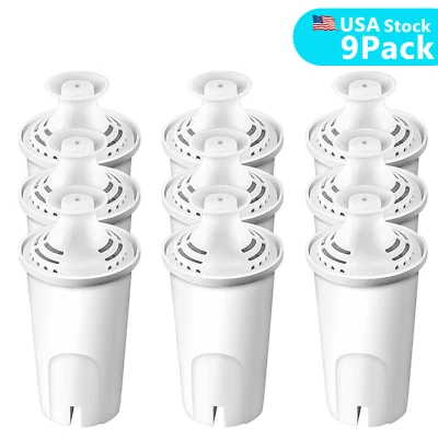 Fit For Brita Classic OB21/OB03 987554 35503 42432 Pitcher Water Filter 9 PACK - Image 1 of 4