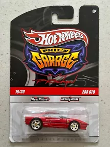 2009 Hot Wheels Phil's Garage FERRARI 288 GTO Riehlman Real Riders - Picture 1 of 3