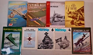 Museum Surplus WWII Aviation Books - Flying Aces, Hurricane, Luftwaffe, Fiat - Imagen 1 de 5