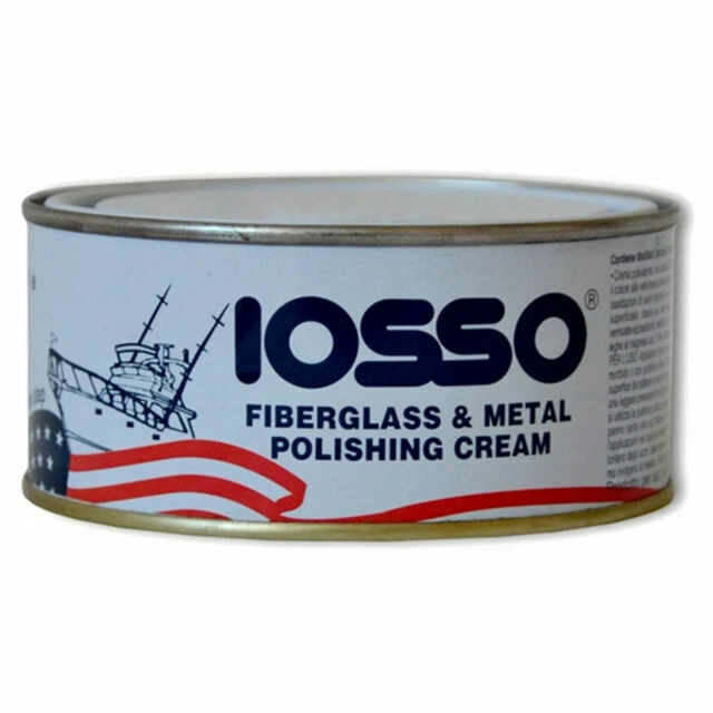 IOSSO Fiberglass & Metal Polish 250ml Pasta Lucidante per Metalli e Vetroresina