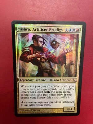 MTG - Mishra, Artificer Prodigy - FOIL - Time Spiral - NM/MT - Brandy New! - Image 1 of 2