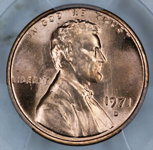 1971-D PCGS MS66RD Lincoln Cent 39282455
