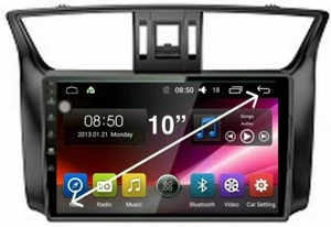 for NISSAN PULSAR GPS BLUETOOTH HEAD UNIT APPLE CARPLAY ANDROID AUTO +CAMERA - Picture 1 of 11