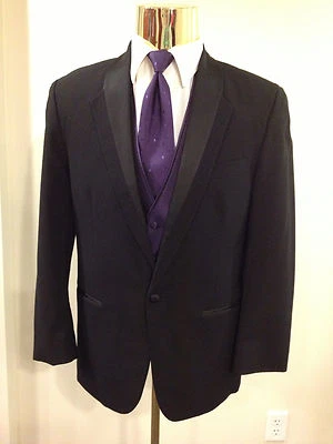 Chaqueta de esmoquin Christian Dior Toulon negra Foto 1 de 4