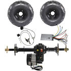760Mm Differential Rear Axle Kits 48V 1000W Electric Motor 145/70-6 Tyre For Atv