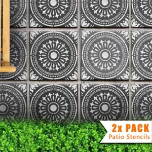 Stencil quadrati 45 e 60 da giardino patio per lastre di cemento - Verona - Foto 1 di 6