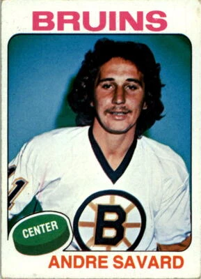 1975-76 Topps #155 Andre Savard - EX - Image 1 of 2