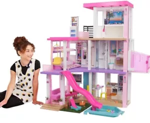 Barbie DreamHouse Casa delle Bambole con 75+ Accessori - GRATIS IL GIORNO DOPO ✅ - Foto 1 di 8