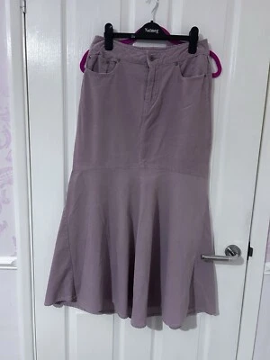 Ladies ‘Evie’ Midi Skirt, Pink, Size 10 - Image 1 of 4