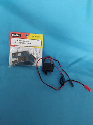 Du-Bro/Dubro. Переключатель и зарядный разъем 207 Kwik - Изображение 1 из 3