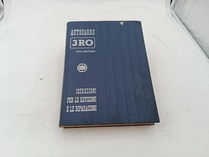 Manual de Taller Lancia Autocarro Tipo Militar 3RO Prima Edizione 1941 Completo - Imagen 1 de 24