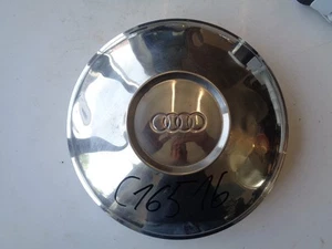 Audi 100 C1 F104 Chrom Radkappe Radblende Zierkappe Nabendeckel 1 Stk. original - Picture 1 of 6