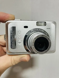 Pentax Optio S45 4.0mp Digital Camera Silver WORKING and TESTED - Picture 1 of 13