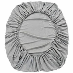 Soft Fitted Sheet W/ Elastic Band Bed Sheet Cover - Wrinkle Fade Stain Resistant - Picture 1 of 27