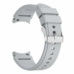Bracelet Flexible Silicone 22mm for Samsung Galaxy Watch 4 Smart Watch White - Zdjęcie 1 z 5
