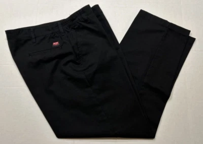 Pantalones negros Red Kap para hombre 35/36 30" COSPILLA LATERAL ELÁSTICA SIN RASGADURAS NI MANCHAS Foto 1 de 4