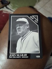 JOHN MCGRAW 1991 CONLON COLLECTION THE SPORTING NEWS #65 FREE SHIPPING