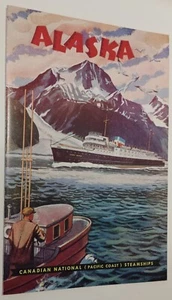 1955 Canadian NS S.S. Prince George Musikprogramm & Mittagsmenü - Alaska - Bild 1 von 4