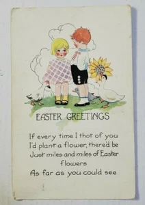 Easter Greetings - Postcard Posted 3/26/1926 ~ George Washington Stamp - Picture 1 of 12