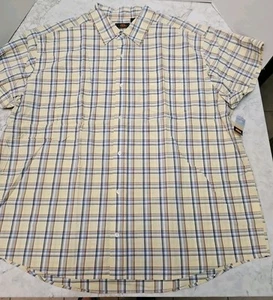 ROUTE 66 100% Cotton Mens SHIRT Size 2X   Button Down Short Sleeves New  - Picture 1 of 7