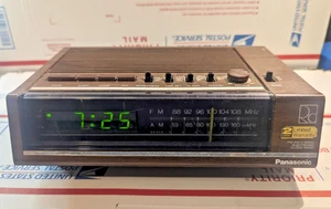 Vintage Panasonic RC-6050 AM/FM Alarm Clock Radio Tested & Working - Picture 1 of 3
