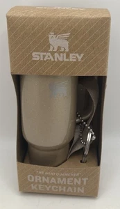 Stanley 4.45" Quencher Tumbler Keychain FOB Christmas Tree Ornament Honey Talks - Picture 1 of 5