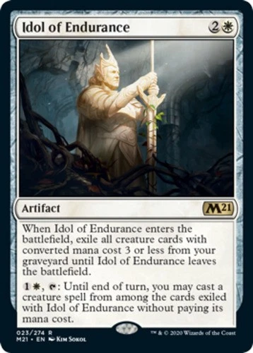 x1 Idol of Endurance - Core Set 2021 (M21) - NM - MTG - Image 1 of 1