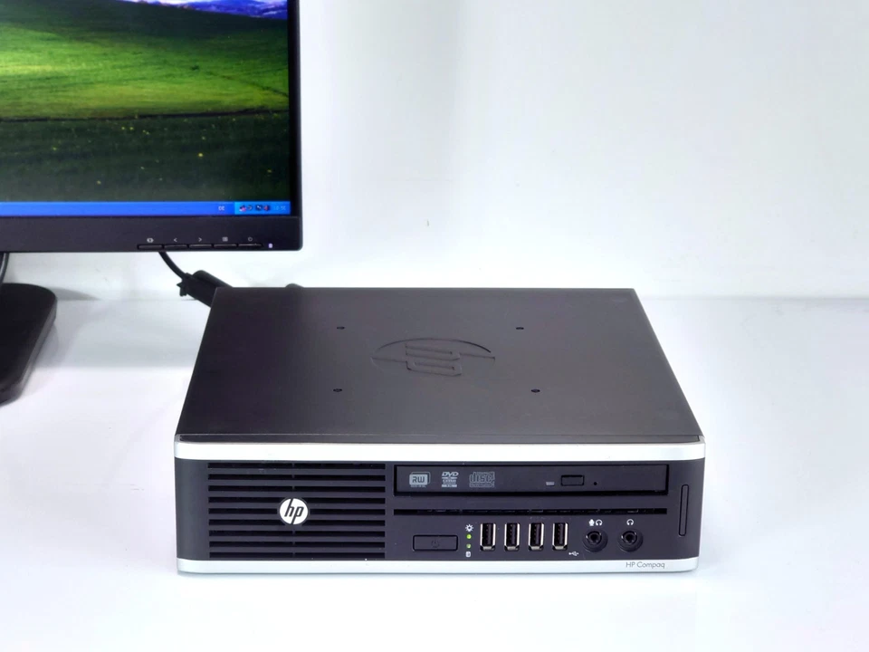 HP Compaq 8300 Mini PC Windows XP Spiele Computer HD i5-3470S 250GB 4GB DVD-RW - Bild 1 von 4