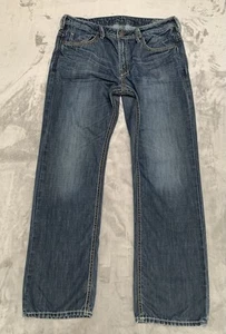 Jeans uomo Buffalo David Bitton 36x32 driven basic dritto lavaggio scuro - Foto 1 di 15