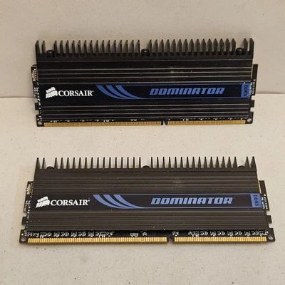 x2 Corsair Dominator 32GB Desktop Memory Module CMP32GX3M4X1600C10 DDR3 1600MHz - Image 1 of 2